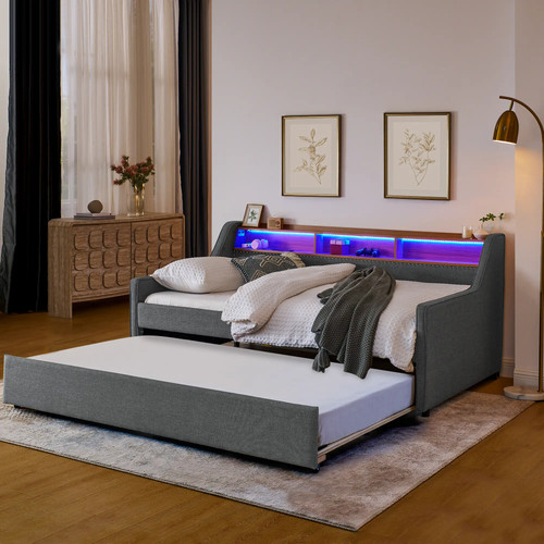 Sofa bed twin size - sofa,