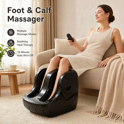 Foot leg massager blood - leg,