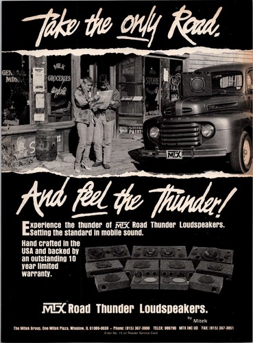1988 mtx road thunder - •,