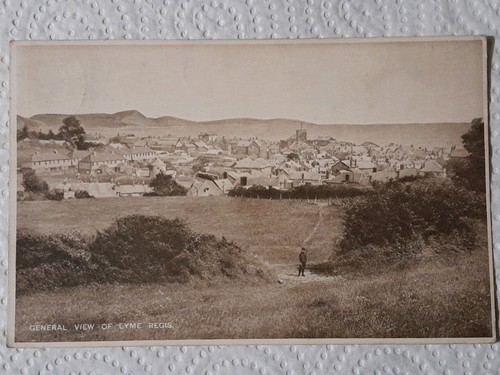 Vintage postcard lyme - vintage, regis