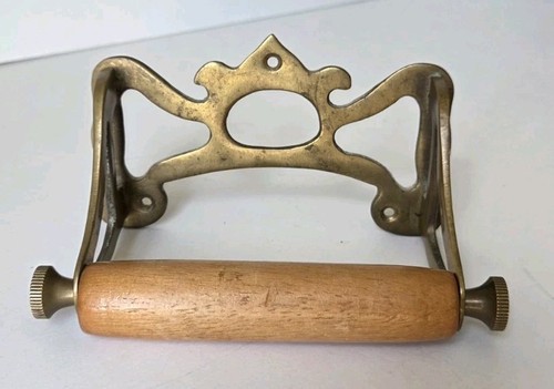 Antique toilet paper holder - toilet,