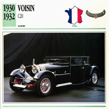 Voisin C20, 1930-1932. Classic