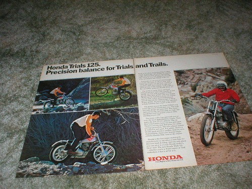 1973 honda trials - honda,