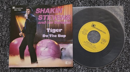 Shakin stevens autographed - shakin,