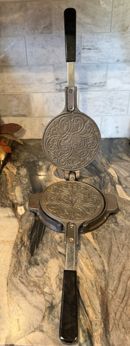Vintage stovetop krumkake - stovetop,