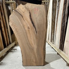 Holm Oak Wood Slab Plank Waney