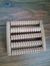  Roller Wooden Foot Massager  Acupressure Heel Pain Arch UK