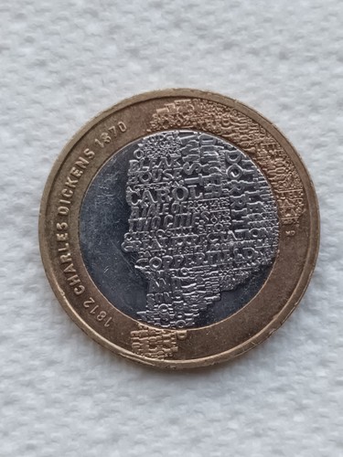 Coin charles dickens 1812 - £2,