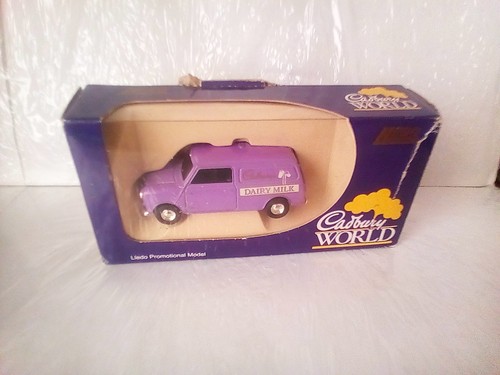 Lledo cadbury world mini van - world, van.