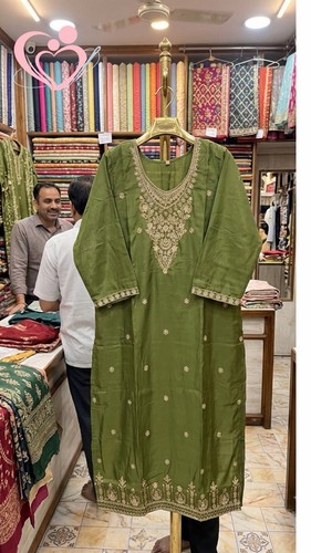 Silk churidar - silk,
