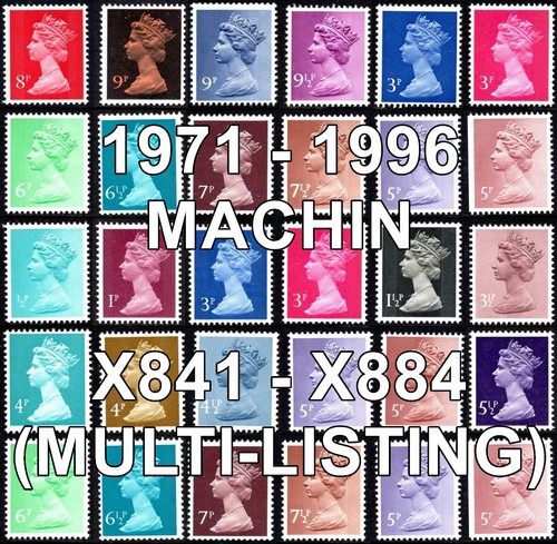 1971 machin definitives - 1971-96,