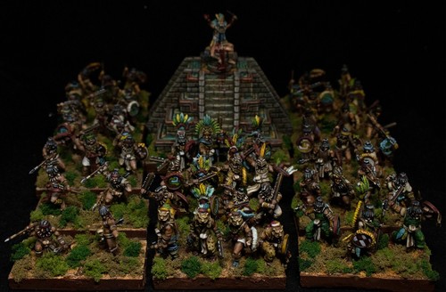 15mm aztec wargames units - aztec,