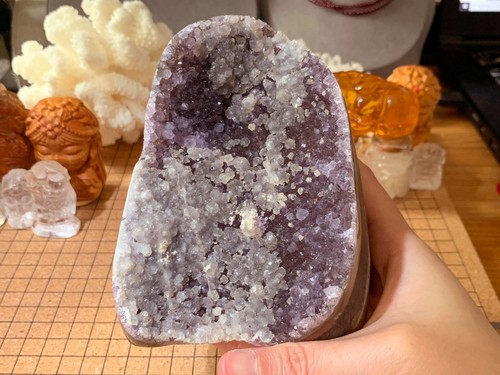 Sale large amethyst calcite - amethyst, &