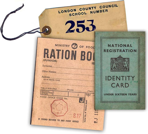 Ww2 replica ration book - replica,