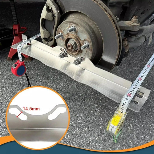 Wheel alignment tool plate - wheel,