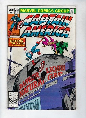 Captain america 252 - captain, batrok