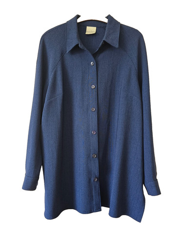 Vintage eastex navy - eastex, textured