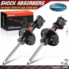 2x Shock Absorbers Front for Peugeot Bipper Fiat Qubo Citroen Nemo 07-ON 339809