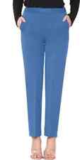 Ladies Half Elasticated Waist Trousers 2 Pockets Pants Bottoms UK Size  8 to 24