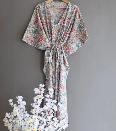 Indian white kimono - indian,