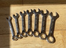 Clarke Stubby AF Spanner Set 7pc