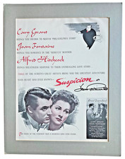 Vtg Suspicion Print Ad Cary