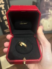 cartier love ring yellow gold