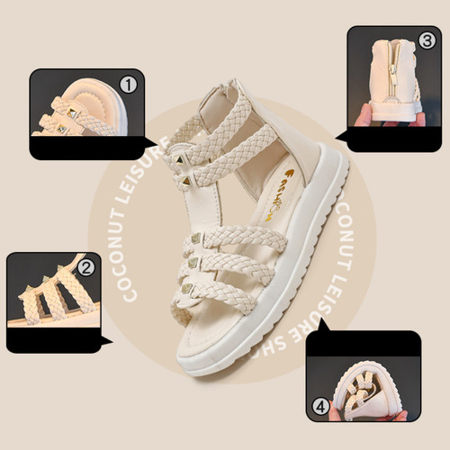 Girls roman sandals rivet - roman,
