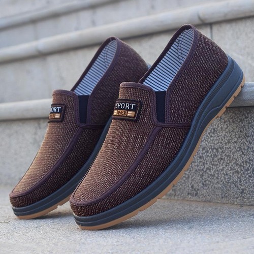 Men canvas slip - slip, on