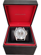 Jaguar Wristwatch Black Dial Stainless Steel Case Water Resistant 10 ATM