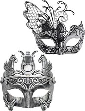 Venetian Masquerade Couple