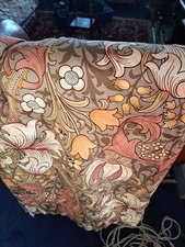 Very Large Sanderson Fabric Golden Lily. William MORRIS Design. Gathered Top.