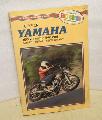 1982 motorcycle manual vintage - manual,