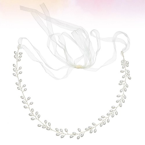Simple pearl wedding dress - pearl,