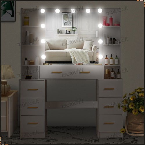 Drawers dressing table with - table,