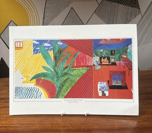 David hockney hollywood hills - hockney,