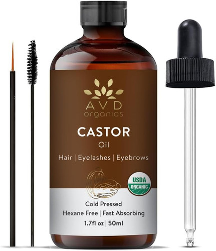 Castor oil 50ml 100 pure - castor,