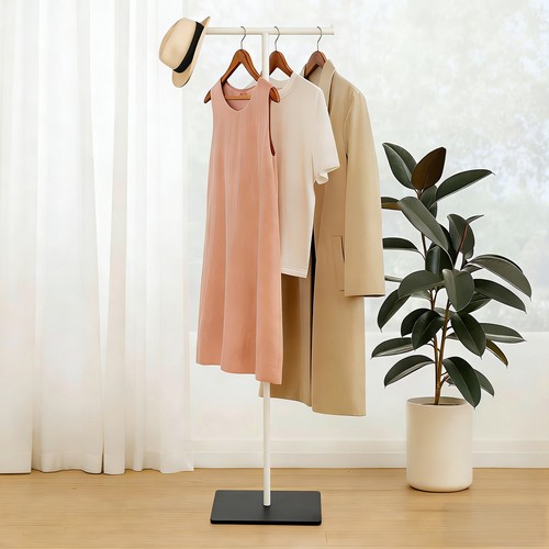 Heavy duty clothes rail for - rail,
