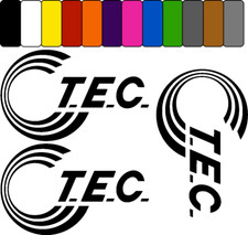 Tec sticker decal motorhome