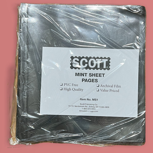 Scott mint sheet - sheet, pages