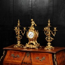 Antique French Ormolu Rococo