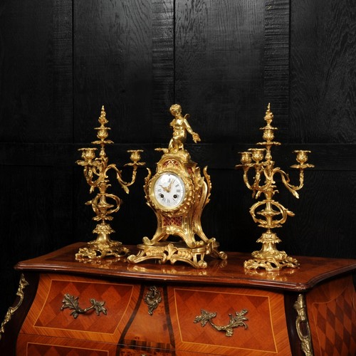 Antique french ormolu rococo - ormolu,