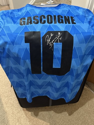 Paul gascoigne signed lazio - paul,