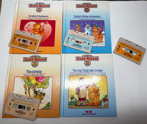 Lot teddy ruxpin books - ruxpin,