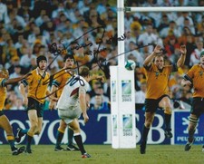 Jonny Wilkinson Hand Signed 10x8 Inch England Rugby Photo World Cup 2003