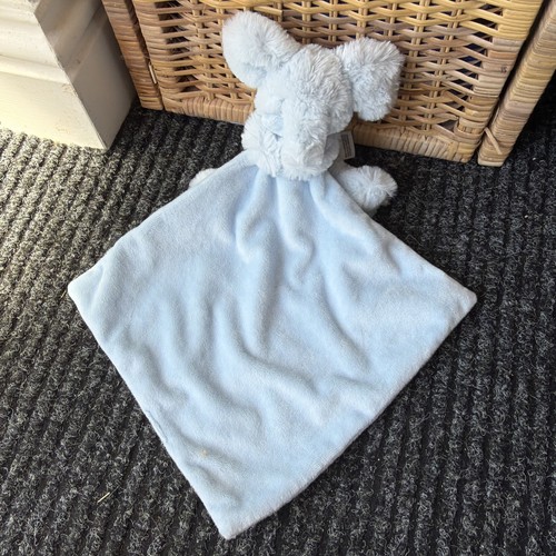 Blue elephant comforter - blue,