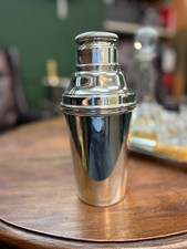 vintage silver plated cocktail shaker