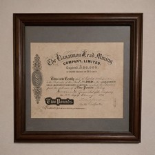 Antique 1870 Llanarmon Lead