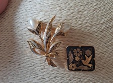 2 vintage spanish damacene