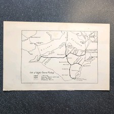 Original 1913 Of The Isle of Wight Central Railway 